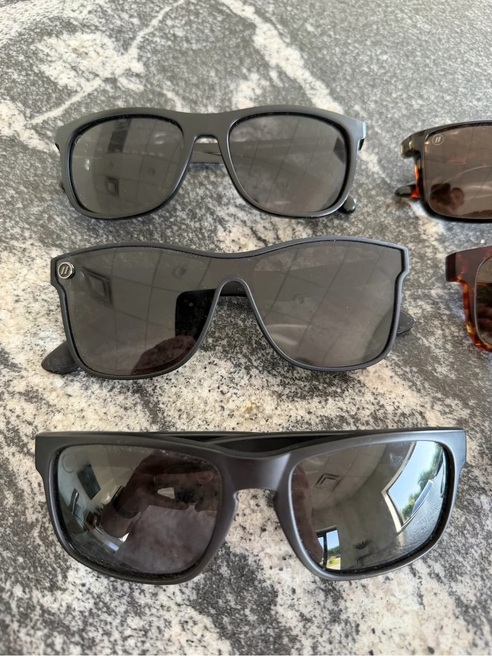 Men's Black and Tortoise Sunglasses Pack - Classic Polarized Styles